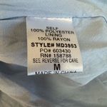 MARBLE Blue and White Floral Mini Dress Size Medium Photo 11