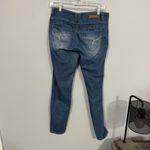 YMI Jeans YMI Wanna Betta Butt? Jeans Light Wash Juniors Size 7 Straight Leg Triple Button Photo 4