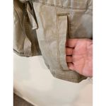 Gap Long Sleeve Belted Utility Lace Army Jacket Tan Women's Size XS Petite Photo 12