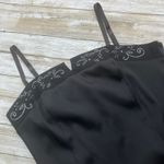 Rampage VTG Y2K Dress Gown Sz 9 Black Maxi Whimsigoth Fairy Glam Witchy Prom Photo 4