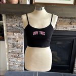 Brandy Melville  Black Tank with New York Logo Photo 2