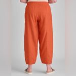 Flax Seamly Linen Pants in Dark Teal Size 3G 24/26 Photo 11