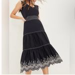 Veronica Beard VERONICA‎ BEARD Amaia cotton poplin midi dress Embroidered Size Small Photo 1