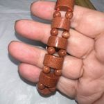 One Goldstone Tanker Bracelet, Goldstone Bracelet, Stretch Bracelet, Energy Brac Gold Photo 3