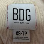 Urban Outfitters  Sunray Seamed White Cream Mock Neck Knit Crop Sweater Top XS Photo 2