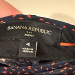 Banana Republic | Blue & Red Avery Tapered Straight Fit Pants | Size 4 Photo 8