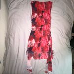 White Fox Boutique  Midnight Affair Mini Dress Rosé Spritz, Small Double Layered Photo 9