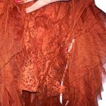 For Love & Lemons NEW NWT  x Revolve Bustier Gown In Rust Photo 6