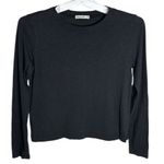Marine layer black supima modal been long sleeve base layer t-shirt size XS Photo 0