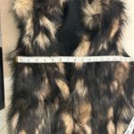 INC Chic Faux Fur Vest Black Size undefined Photo 7