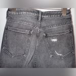 PacSun  Black Distressed Mom Jeans 100% Cotton size 24 Photo 2