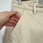 Everlane  Tan Wide Leg Cropped Jeans Womens 2 Casual High Rise Classic Preppy Photo 3