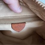 CELINE  Vintage Macadam‎ Authentic Rare Leather Zipper Beige Clutch Photo 1