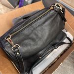 NWT Sevilla Smith Black Leather Crossbody Bag Photo 9