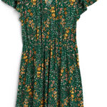 Kaileigh  Genesis Knit Floral Tie Neck Dress Green Large Petite NWT STITCH FIX Photo 0