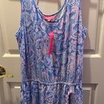 Lilly Pulitzer NWT Jarrett Romper sea what I sea size XL Photo 1