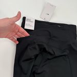 Nike  Women's Tight Fit Mid Rise Ribbed Panel Biker Shorts Black Size XS NWT Photo 6