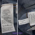 Madewell NEW  The Jean Jacket in‎ Pinter Wash, XS Photo 14