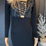 Boutique NWT Holly Lace Up Sequins Mini Dress  Photo 5
