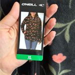 O'Neill O’Neill XL Floral Fleece Hoodie Pullover Jacket Photo 2