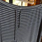 Soma Cool Nights Striped Navy Blue White Lounge Pajama Pants Size Large Photo 1