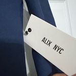 Alix NYC NWT  Parke Midi Dress in Midnight Photo 5