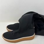 Free People 36 US 5.5-6 Outer Limits Thigh High Black Stretch Boots Over Knee Photo 8