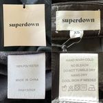 superdown Revolve Black Satin Flare Bootleg Pants XS NWT Photo 6