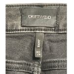 Driftwood Black Jackie Embroidered Stripe Skinny Jeans Size 27 Photo 7