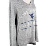 Spirit West Virginia University Womens Top Sweater Brushed Gray Pullover S New Photo 5
