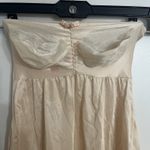 Nude Vintage Kayser Small Strapless Nightgown Lingerie Made In USA Tan Photo 1