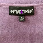 Witchy Boho Whimsygoth Purple Embroidered Asymmetric Mini Midi Dress M Size M Photo 6