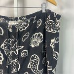 kim rogers  3X XXXL Linen Ocean Seashell Pull On Pants Vacation Casual Loose Photo 6