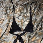 Hurley MD triangle black pink logo bikini top Photo 1