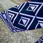 White House | Black Market  Black and White Geometric Print Sheath Dress Size M Photo 12