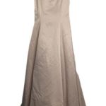 Jessica McClintock  vintage champagne a line modest prom dress size 8 Photo 0
