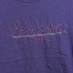 Clemson University Tigers League Women's Crop Top Tee Shirt, XL Purple Photo 1