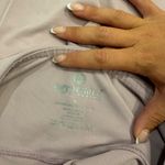 90 Degree By Reflex Light Pink Crop Leggings Size M Photo 2