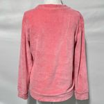 & Other Stories & Other Stories Velour V-Neck Long Sleeve Pullover Velvet Sweatshirt Pink Size 2 Photo 11