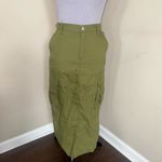 Wild Fable  Y2K Cargo Skirt Olive Green Photo 4