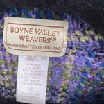 Boyne Valley Weavers Handcrafted Ireland Wool Alpaca Angora Cardigan Medium Purple Photo 1