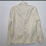 Jones New York Sport Women’s Cream Long Sleeve Button Down Shirt EUC Sz 6 Photo 1