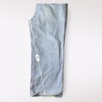 WPL 6749 Vintage 70s High Waist Wide Leg Bell Bottom Jeans Size 36 Blue Photo 5