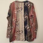 Exclusive (boutique brand) Women’s Floral Long Sleeve Blouse Size Medium‎ Pink Photo 2
