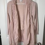 Venus Size M Cardigan Sweater Layered Fringe Waterfall Tassel Open Front Women’s Photo 1