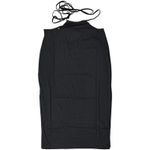 We Wore What Cutout Midi Skirt Strappy Waist in Black L NWT Photo 1