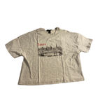 Forever 21  Tokyo Graphic Tee Cropped Fit Gray S NWT Photo 1