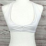 Revolve Joues de Sable Strappy Seamless Halter Neck Swimsuit White Size XS Photo 0