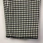 H&M  Black & White Gingham Plaid Slim Fit Side Zip Pants 4 Photo 3