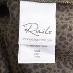 Rails  Jasmine Speckled Tiered Mini Dress in Olive Green Small Photo 10